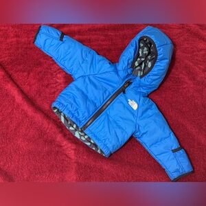 The North Face Infant Blue Puffer Jacket